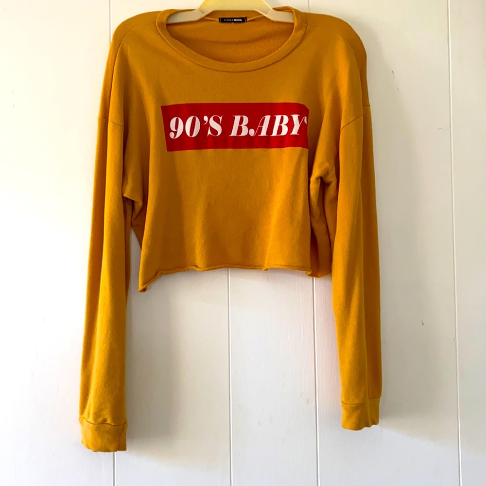 90’s baby crop top